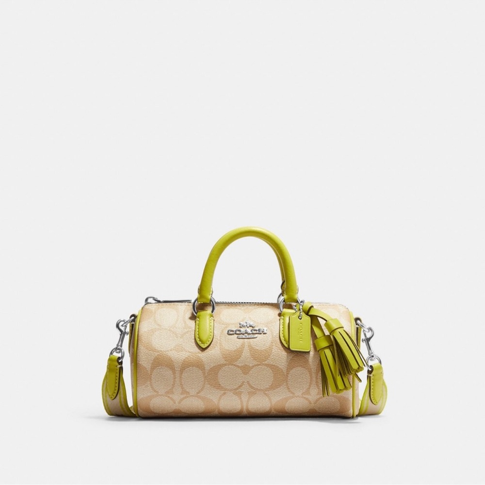 NWT Coach Outlet Lacey Crossbody In Signature Canvas - Picture 8 of 10